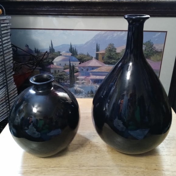 🎋2 ROYAL GLASS VASES FROM SPAIN🎍 - Picture 2 of 6